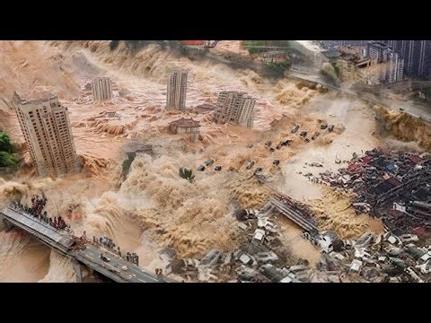 Sichuan Flood Chaos: Roads Gone, 100K Evacuated