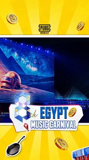 PUBG Mobile Music Carnival Dance in Egypt