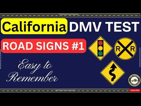 Top 50 US Road Signs You MUST Know to Pass Your Driving Test 🚦✅ | California DMV Written Test 2025