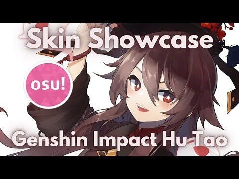 osu! - Genshin Impact Hu Tao skin showcase