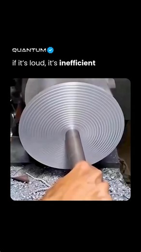Quantum Enigma | Future of AI & Tech on Instagram: "That sound you hear isn’t power. It’s energy escaping. When two surfaces move against each other, friction converts useful motion into vibration. Those vibrations travel through air as sound. What you hear is not performance it’s loss. This is why well-designed machines aim for silence. Not because silence is aesthetic, but because it means less energy is being wasted. Lubrication works by reducing friction at the contact surfaces, allowing mot