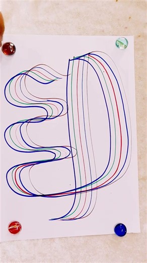 beautiful Arabic calligraphy tutorial for beginners..#allah