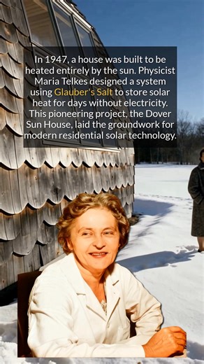 43K views · 1K reactions | Meet the three women who built the first solar-powered house in 1947. | The History Archives | Facebook
