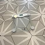 NUTRI FIT Digital Bathroom Scale for Body Weight Loss, Precision Weighing, High Accuracy, 330 lbs Capacity, Step-on Technology with AAA Batteries, Birthday Gifts, Bright White