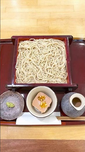【手打ち蕎麦 一朋】さっぱり濃厚くるみだれセイロ！【静岡市葵区】 #Shorts #そば #静岡グルメ