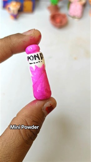 DIY Tiny Ponds Powder With Clay ✨| #trending #diy #shorts #miniature #viralshort