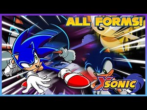 SRB2 | X Sonic Character Mod - ALL SONIC TRANSFORMATIONS !