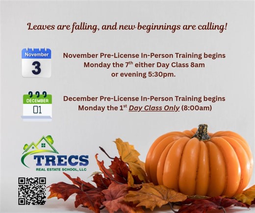 With only two months left of 2025! Start your real career with TRECS...