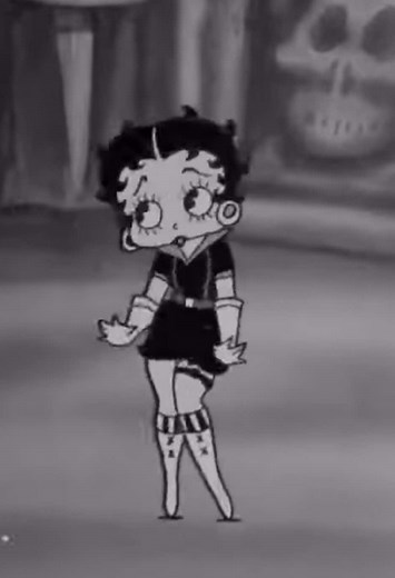 on everyone’s soul we r all terrified of the old man of the mountain ok #bettyboop #animation #fyp #nostalgia #cartoons