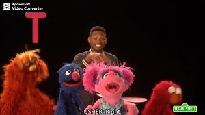 [少儿英语歌曲] 芝麻街——Usher的字母歌 Sesame Street—— Usher's ABC Song