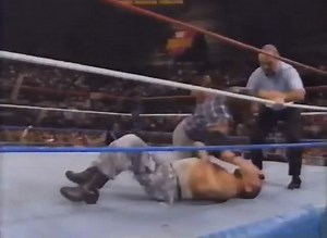 A seesaw victory against Skinner and @brawlerrealdeal! #WWE Wrestling Challenge in February 1992! | Bushwhacker Luke