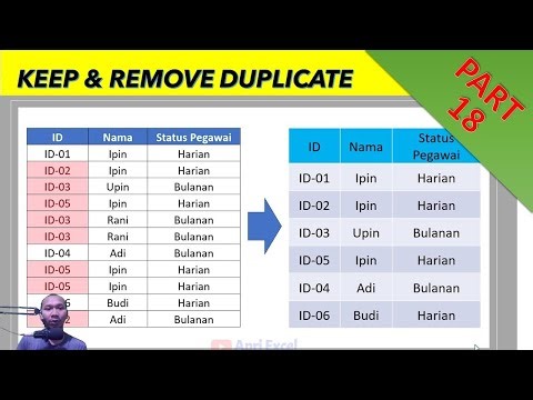18. Remove and Keep Duplicate With Power Query Excel