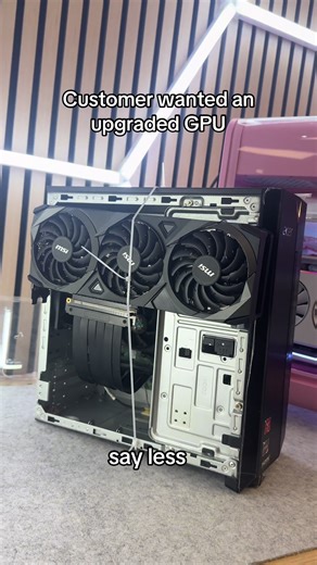 Turned an office PC into a gaming rig 🫦 #techtips #gamingpc #pcgaming #pcbuild
