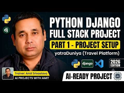 Build an AI-Ready Python Django Full Stack Project From Scratch | Part 1: Professional Setup