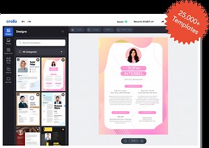 Free Online Resume Builder: Make Your Pro Resume | VistaCreate
