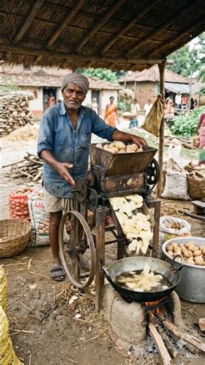 aalu ki chips banane ki desi machine #youtubeshorts #sorts #trending