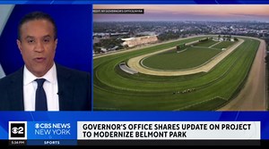 Governor's office shares update on project to modernize Belmont Park