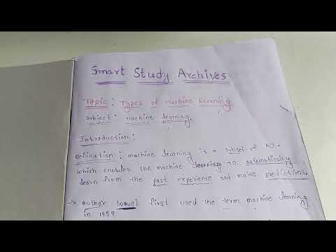 B.tech 3-2 machine learning unit 1: types of machine learning : introduction