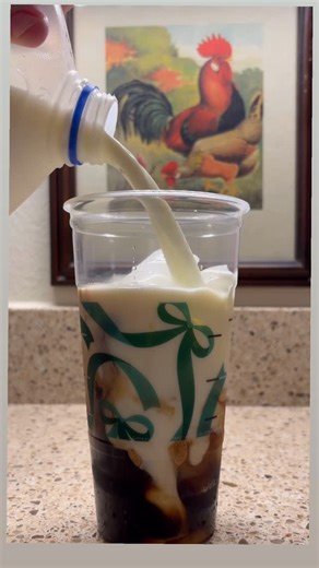 Morgan on Instagram: "Trying to use instant coffee for iced coffee. Recipe: 147-153 instant coffee granules 2.8 oz of water 14 ice cubes Enough vanilla to mask the coffee flavor 3 unfinished sippy cups of milk Mix! Not the biggest fan of the flavor. What is a brand of instant coffee that you like? #coffee #workingmom #boymom #icedcoffee #funny"