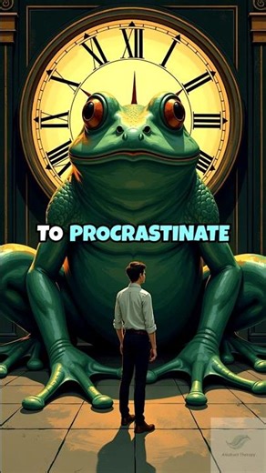 The "Eat That Frog"- A simple, powerful way to beat procrastination #productivity #procrastination