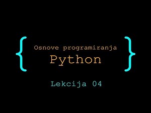 Python programiranje - 04 - Aritmetički izrazi, kompleksni brojevi