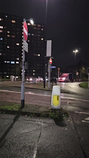 Wet Glooming A Motorcyle on Full Gear Heading Towards M32. BIKE It .Trucks Trailers Cars Vans