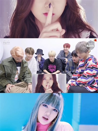 BTS Reacts to BLACKPINK's 'Whistle' Music Video Part 3