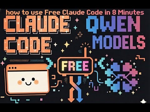 Use Claude Code for FREE with Qwen Code ▶️ | No API Cost | Step-by-Step Tutorial