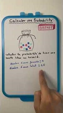 Dis-moi en commentaire la probabilité de tirer une boule rouge ➡️