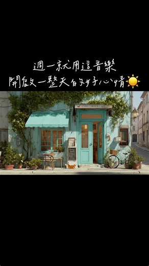 週一就用這音樂開啟一整天的好心情☀️ #工作bgm #咖啡廳bgm #咖啡廳音樂