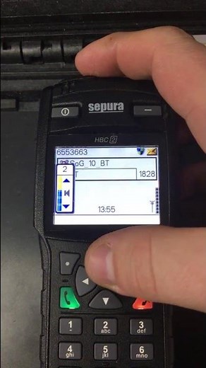 SEPURA MRT - Lautstärke anpassen