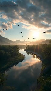 360° VR Nature Escape 🌄 | Mountains, River & Forest in Ultra HD” #shorts #river