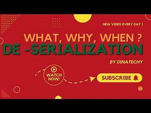 What is Deserialization? in Tamil - Data Retrieving | Java | DinaTechy #interview #coding