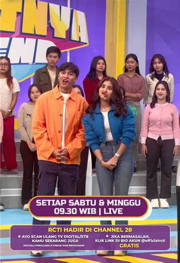 Muka jelek versi @radenrakhadpp @gheayoubi @lisamarianaaa 🫣🤭 Saksikan Dahsyat Setiap Sabtu dan Minggu pukul 09.30 WIB hanya di @officialrcti RCTI Hadir di CHANNEL 28, ikuti cara mudahnya: * Aktifkan LCN lalu scan ulang STB Kamu * Scan otomatis TV Digital Apabila masih bermasalah dengan siaran @officialrcti ditempat kamu? Silahkan cek link berikut ya ⬇️⬇️⬇️ https://bit.ly/LayananSolusiDigital #dahSyat #dahSyatDiRCTI #RCTI #RCTIMegaEntertainment