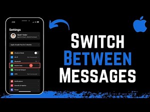 How To Switch Between iMessage And Text Message On iPhone