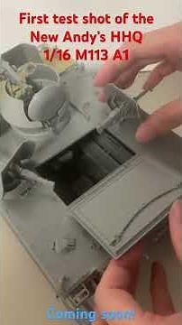 First test build of the New Andy’s Hobby Headquarters 1/16 M113 A1 ACAV. Full preview coming soon .