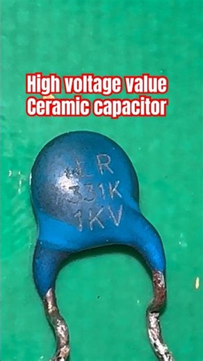high-voltage disc ceramic capacitor #dohaqatar #technical #electronics