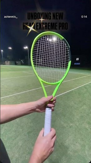 ASMR Unboxing NEW HEAD Extreme Pro 2026 #headtennis #headextreme #racketreview #lorenzomusetti