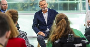 Actor Sam Neill fields fabulous questions on 'The Assembly'