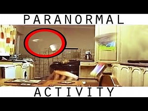 Poltergeist Activity Caught On Video. REAL Ghost Caught On Tape In Kitchen. Part 1
