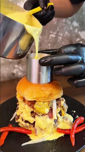 Flaming Burger 🔥 You’ve Never Seen This Before