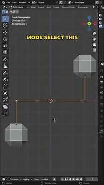 How To Create And Connect Pipes In Blender