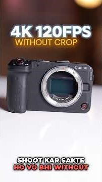 Canon EOS R6 V Launched in India | 7K Open Gate Creator Camera 🔥