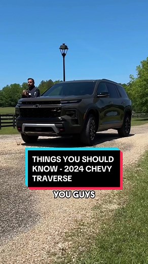 The 2024 Chevy Traverse isn't playing around! #chevy #chevrolet #traverse #chevytraverse #cartok #carcommunity
