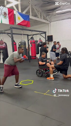 The youth boxing program at Backyard is really taking off. It’s a great space where kids can learn boxing while being part of an inclusive and supportive environment. The program is open to youth ages 12–17. If anyone has questions or is interested, feel free to reach out to me! 🥊😊 #youthboxing #inclusion #cerebralpalsyawareness @Backyard Fitness