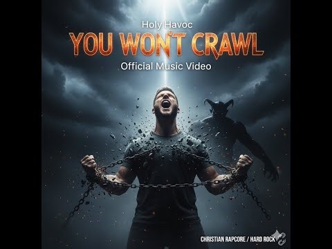 YOU WON'T CRAWL - Holy Havoc (Official Music Video) ⛓️ Christian Rapcore / Hard Rock