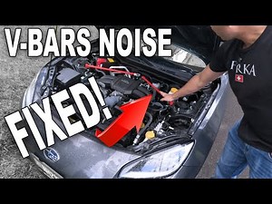 These GR86 BRZ V-Braces FINALLY Rid the Noise!