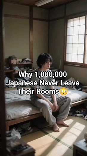 Why 1,000,000 Japanese Never Leave Their Rooms😳 #Hikikomori #JapanCrisis #RealStories