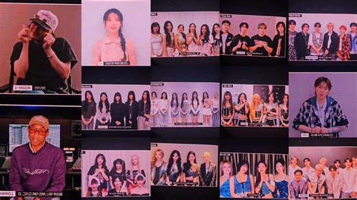 好多人啊~大咖云集! 2NE1的15周年演唱会祝贺视频完整 241004