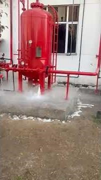 Foam Bladder tank Testing